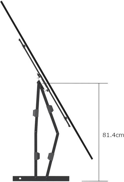 Image du produit myWall Support mural TV Support mural XL Full Motion pour TV LCD (Mur, 79.92", 50 kg)