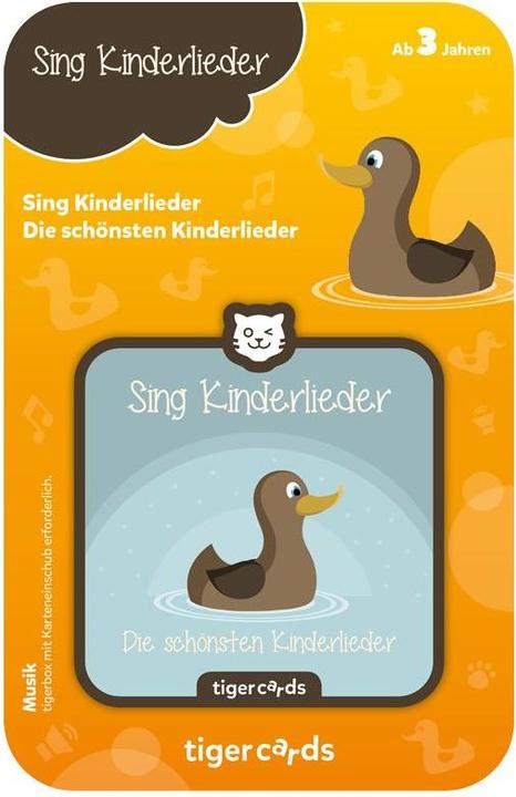 Immagine prodotto Tigermedia Tigercard - Canta Kinderlieder:Le più belle canzoni per bambini (Tedesco)