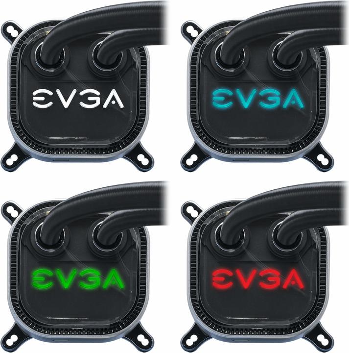 Actual product image EVGA CLC 360 Liquid Water CPU Cooler RGB LED Cooling