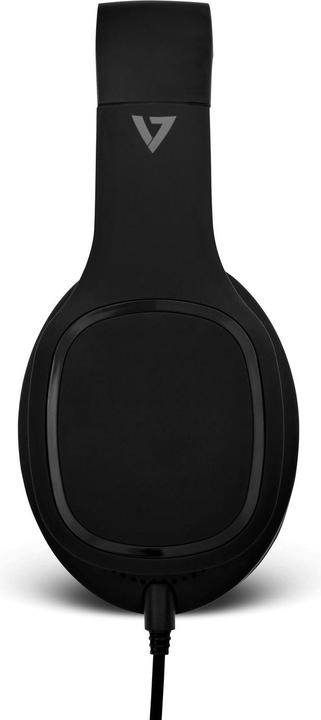 Actual product image V7 OVEREAR HEADSET W/ MIC 3.5 BLK (ANC, Cable)