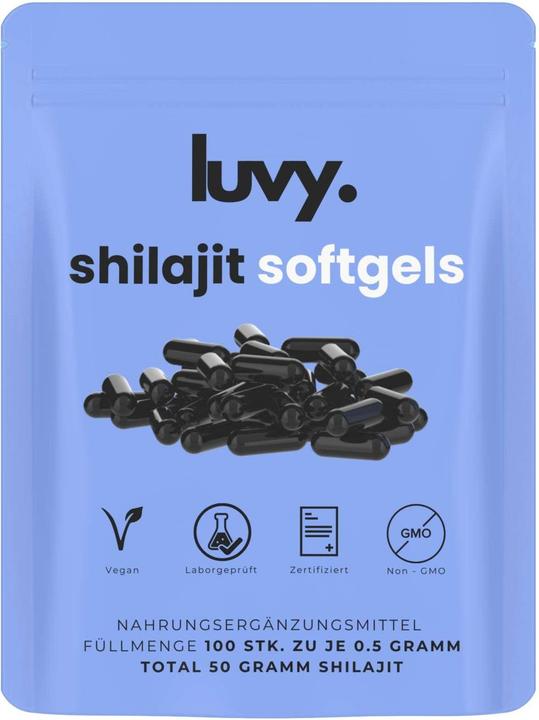 Image du produit Luvy Shilajit (100 pièce(s), Capsules, 50 g)