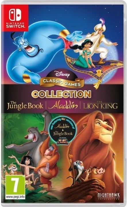 Immagine prodotto Disney Interactive Studios Collezione di giochi classici: Il libro della giungla, Aladdin e Il re leone (Switch)