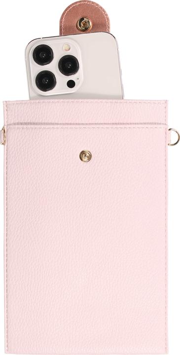 Produktbild PhoneLook Elegante universelle Smartphone Umhängetasche aus veganem Leder inkl. Umhängegurt aus Leder (vegan)