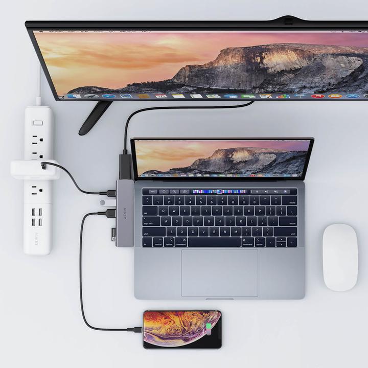 Produktbild Aukey CB-C76 (USB-C, 7 Ports)