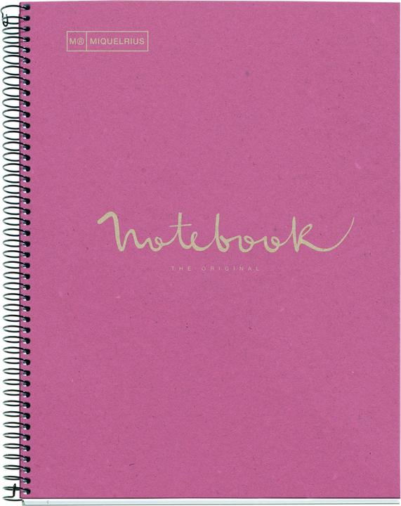Miquelrius Emotions Notebook (A4, Kariert, Harter Einband)