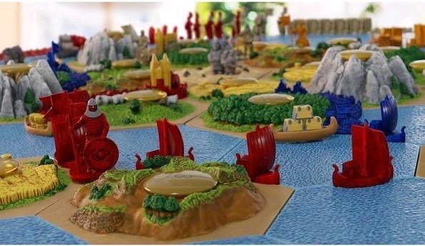 Produktbild Kosmos Catan 3D - Seefahrer + Städte & Ritter (Deutsch)