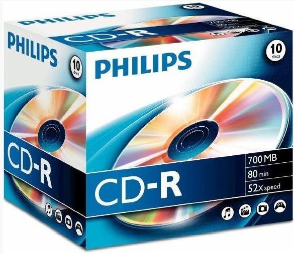 Image du produit Philips 8710895778176 CD-R vierge 700 MB 10 pcs (10 x)