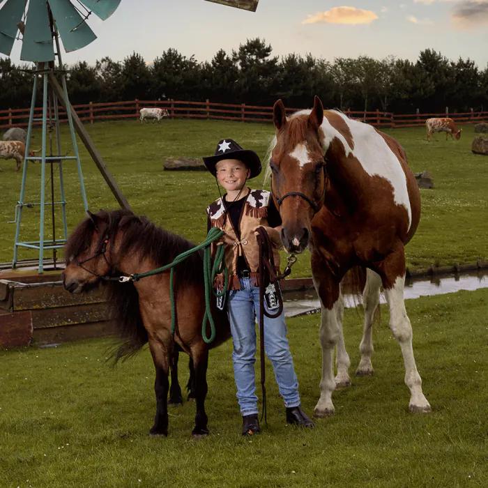 Image du produit Boland Chapeau de shérif pour enfants noir