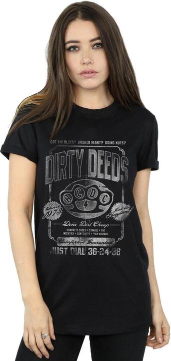 Produktbild AC/DC Just Dial Cotton Boyfriend TShirt (XL)