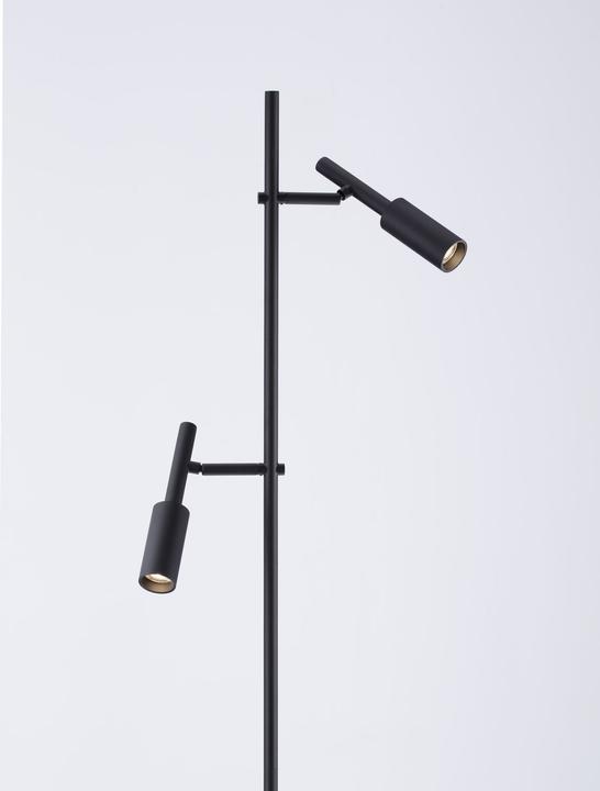Produktbild Nova Luce JOY LED Stehlampe Schwarz 14W Warmweiss 161x25cm 9010235