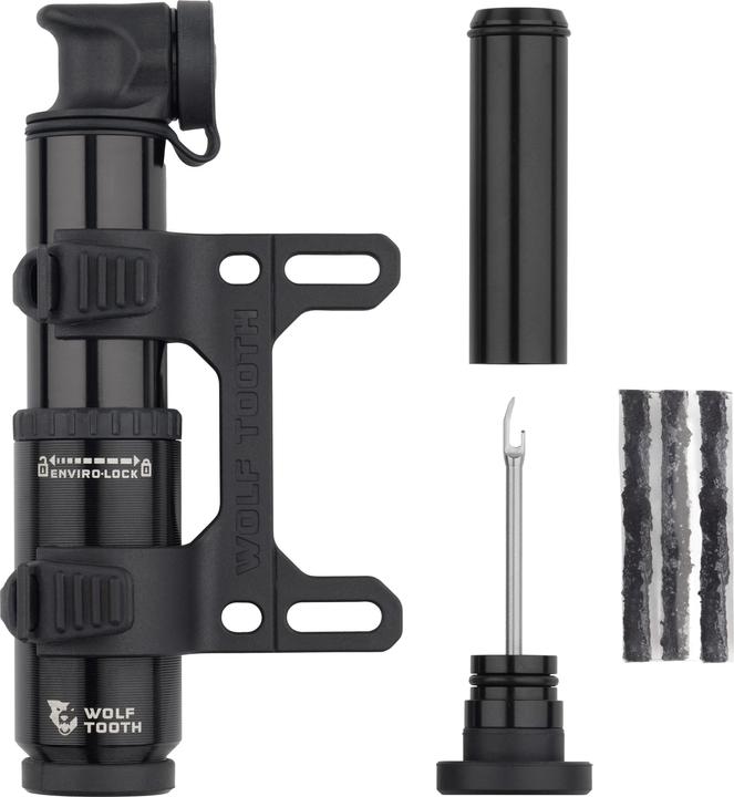 Wolf Tooth EnCase System Pump, 40cc, incl. Tire Plug Tool, Framemount