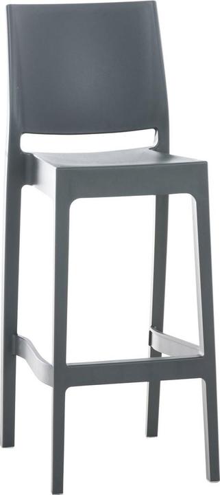 Image du produit Swisshandel24 Tabouret de bar Maya, gris foncé
