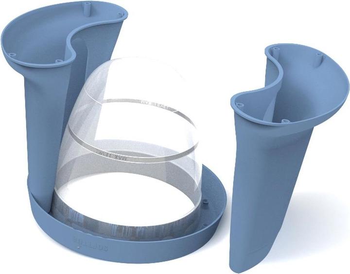 Actual product image Softtub Baby Bath Bucket Light Blue