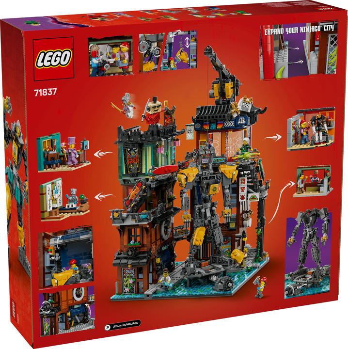 Produktbild LEGO Ninjago City Werkstätten (71837, LEGO Seltene Sets, LEGO Ninjago)
