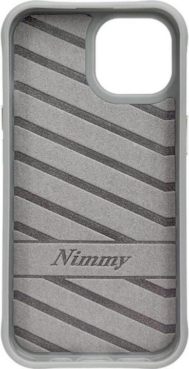 Produktbild Mocco Nimmy case iPhone 15 6.1" gray Glasses Cool Cat (Apple iPhone 15)