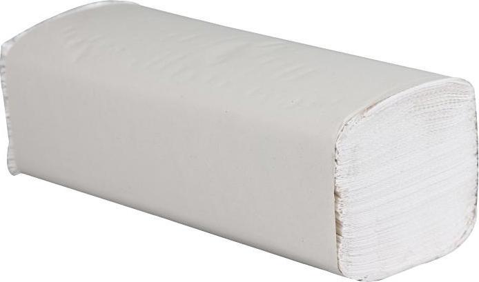 Produktbild Wepa Handtuchpapier Comfort, 250 x 230 mm, hochweiss 2-lagig Tissue, V-Falzung, 100% Recycling, Volumen- (20 x)