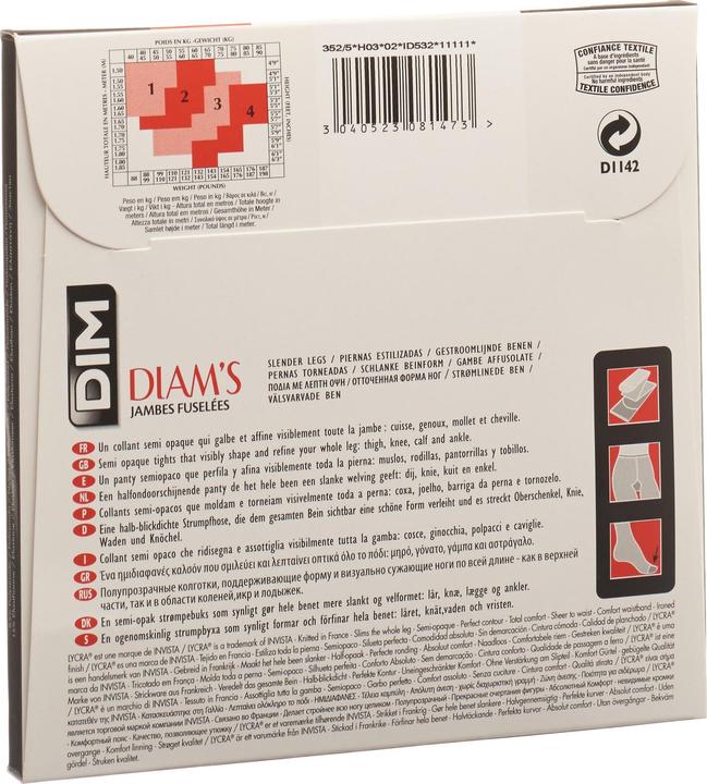 DIM Diam's Jambes Fuselées (25 DEN, 42 - 44)