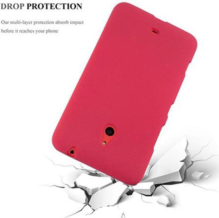 Produktbild Cadorabo TPU Frosted Cover (Nokia Lumia 1320)
