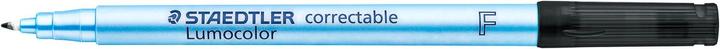 Produktbild Staedtler Folienstift Lumocolor correct F (Schwarz, 0.60 mm, 10 x)