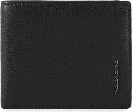 Actual product image Piquadro Leather Wallet, Blue, For Men