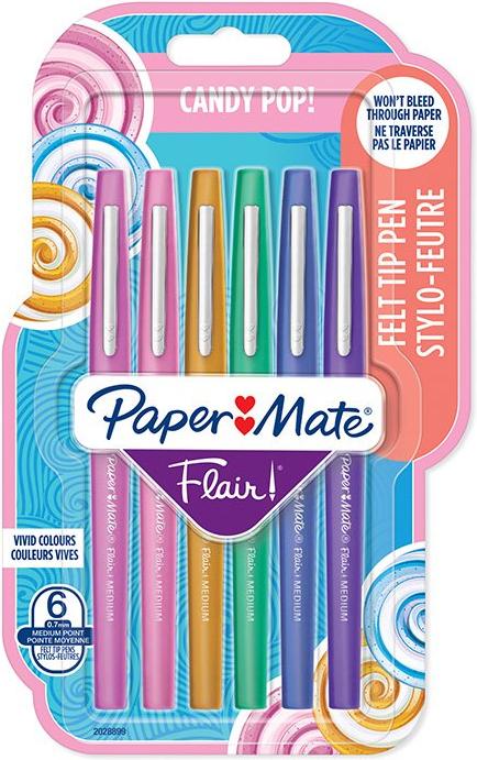 Produktbild Paper Mate Faserschreiber Flair (Mehrfarbig, 6 x)