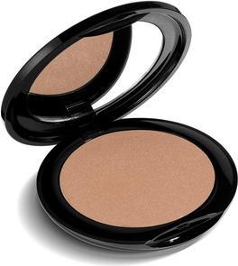 Actual product image Radiant Professional Perfect Finish Compact Face Powder Makeup Setting Powder with Face Sponge Mediu (05 Medium Tan)