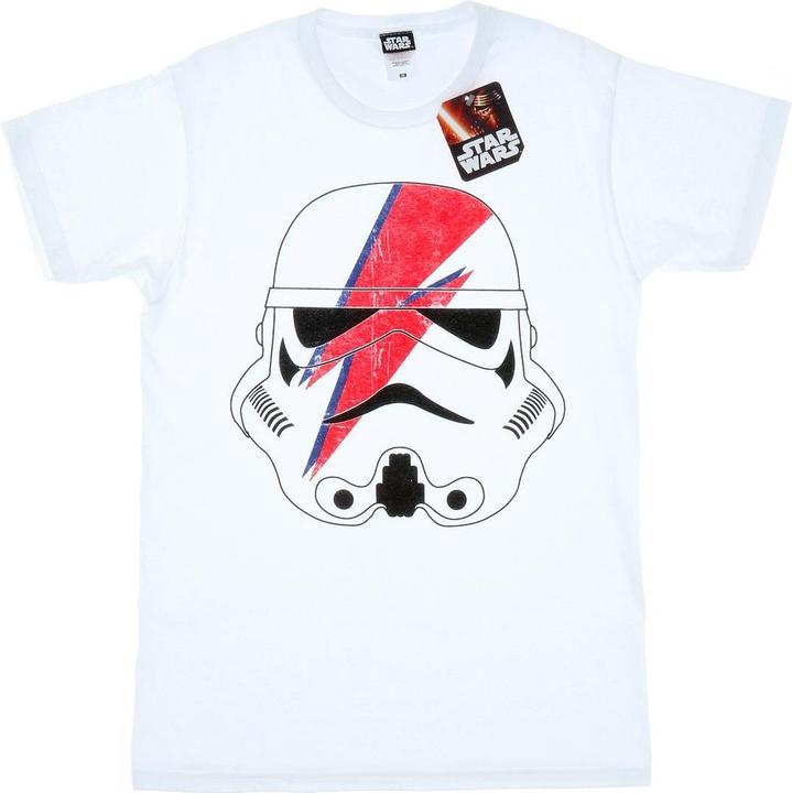 Star Wars Stormtrooper Glam Lightning Bolt TShirt (M)