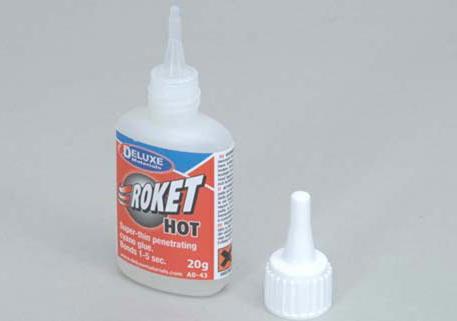 Immagine prodotto Deluxe Materials Roket Hot CA 20g (35 g, 1 ml)