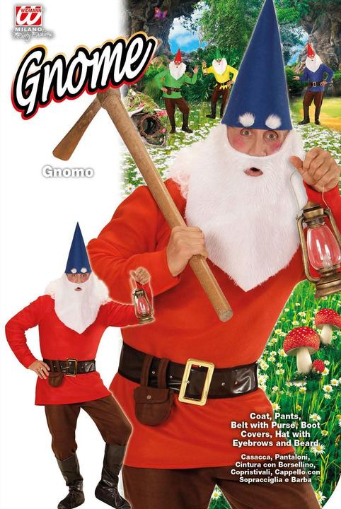 Image du produit Widmann Kostüm Gartenzwerg (S)