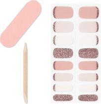 Immagine prodotto Ardell Nail Addict Gel Nail Strips Cupids Bow 16 Stk (Unghie artificiali, Viola, Pink, Bianco)