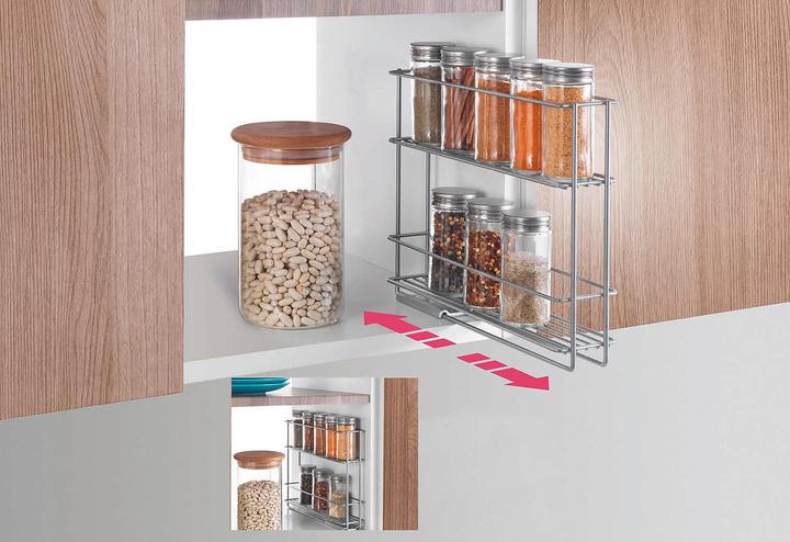 Produktbild Metaltex Gewürzregal 'In & Out'