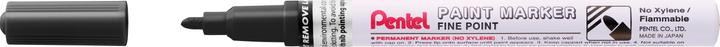 Actual product image Pentel Paint Marker (Matt black, 1.50 mm, 1 x)