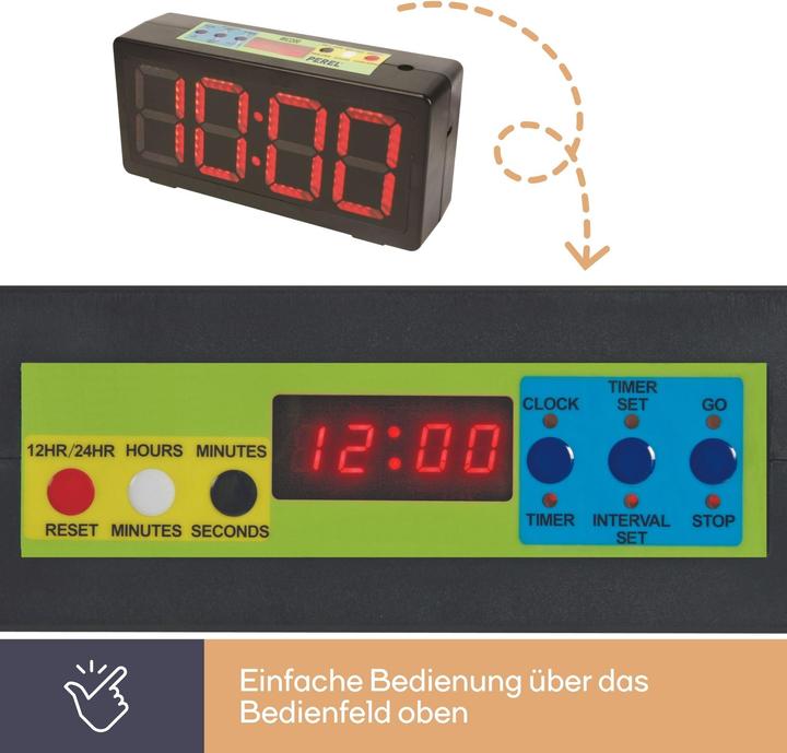 Actual product image Perel Uhr Mit Chronometer