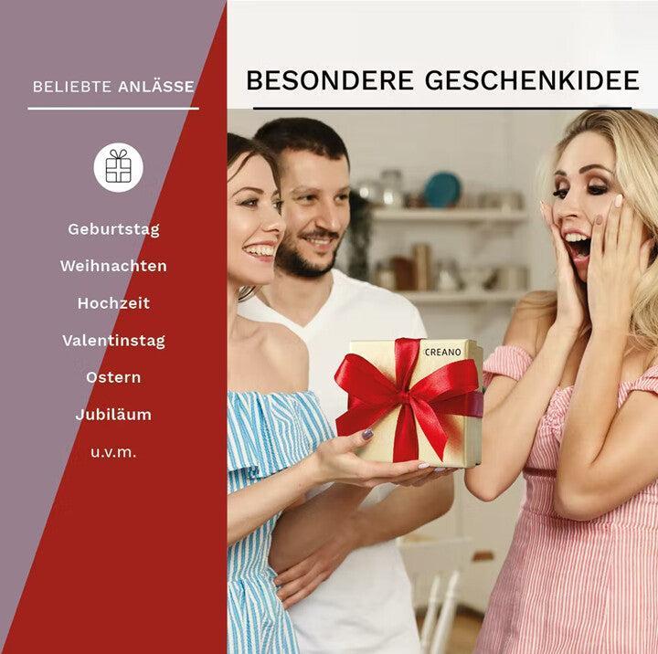 Produktbild Creano Tee in Geschenkbox 12 Kugeln Erblühtee Weisser Tee und Schwarzer Tee No.4 (240 g)