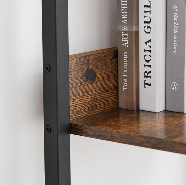Actual product image Vasagle Bookcase brown, black 33.8 x 30.0 x 170.0 cm