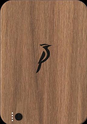 Retaha Tech retaha Magsafe Powerbank FastCharge Handmade Premium Holz Dark Walnut, 8000 mAh (8000 mAh)