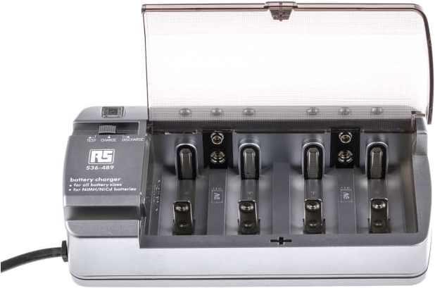 Immagine prodotto Rs Pro RS Multi Battery Charger (1 pz., Caricabatterie senza batteria)