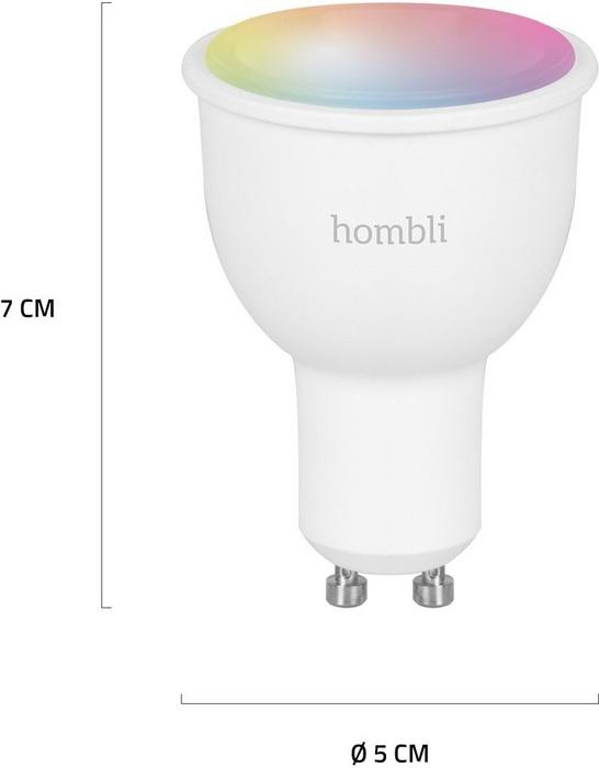 Actual product image Hombli Smart Spot (GU10, 4.50 W, 380 lm, 2 x, F)