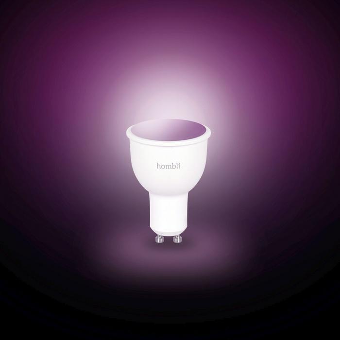 Actual product image Hombli Smart Spot (GU10, 4.50 W, 380 lm, 2 x, F)