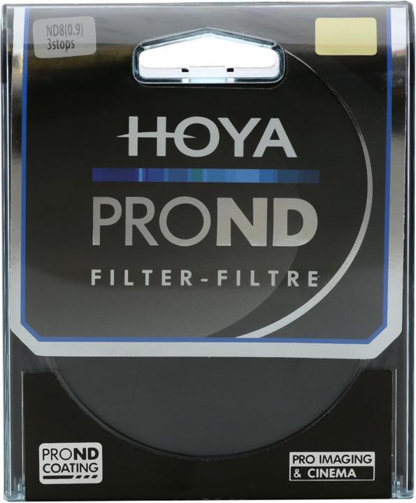 Image du produit Hoya Pro ND8 Filter (52 mm, Filtre gris neutre)
