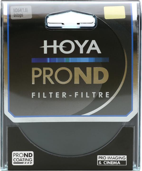 Produktbild Hoya Pro ND64 Filter (77 mm, ND- / Graufilter, 77 mm)