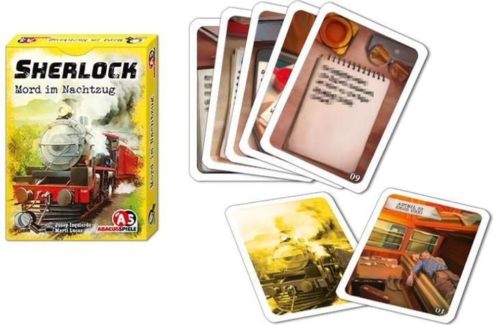 Actual product image Abacus Sherlock - Murder on the Night Train (German)
