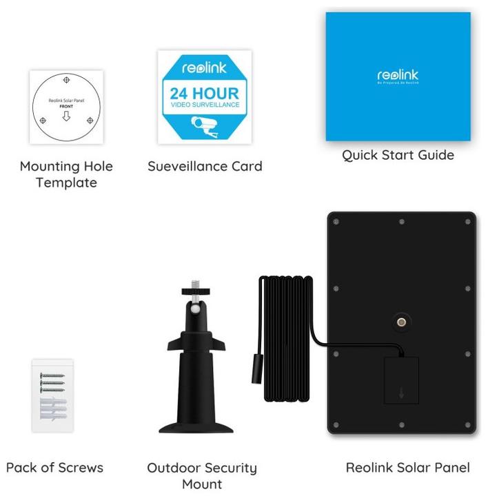 Actual product image Reolink Solar panel (Solar panel)