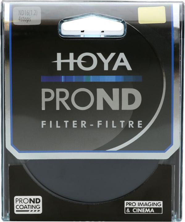 Actual product image Hoya Pro ND16 Filter (55 mm, Neutral density filter, 55 mm)