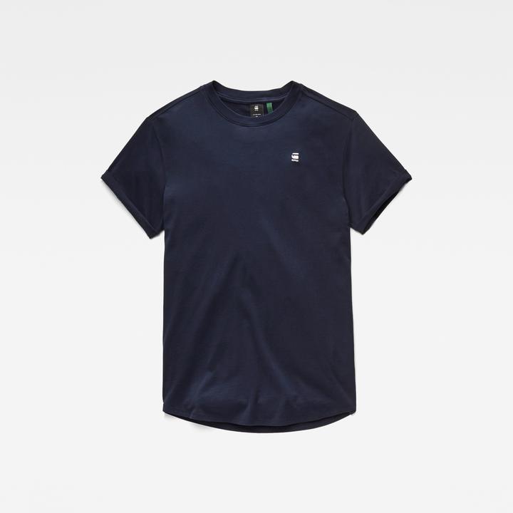 Produktbild G-Star Crew Neck Lash T-Shirt Regular Fit Sartho Blue (XL)