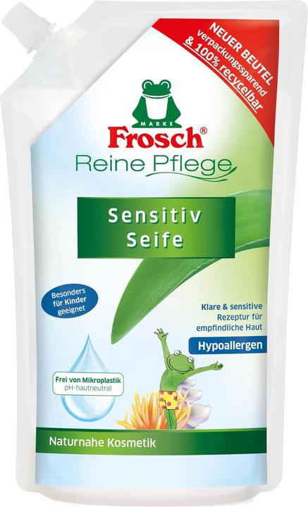 Actual product image Frosch Sensitive (Liquid soap, 500 ml)