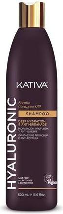 Actual product image Kativa Luxury Shampoo with Hyaluronic Acid, Keratin, and Coenzyme Q10 (Liquid shampoo)