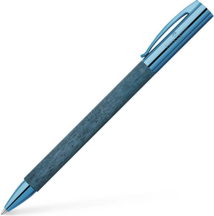 Produktbild Faber-Castell Kugelschreiber Ambition Blue Wood (Blau, 1 x)