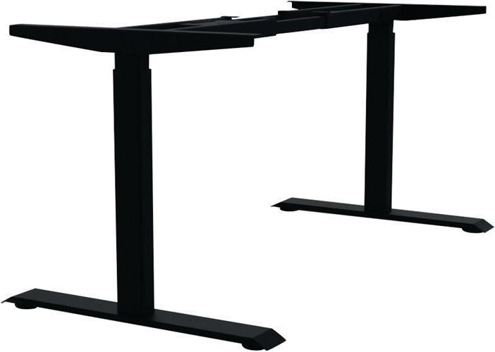 Produktbild BMB Steh-Sitz Tischgestell schwarz RAL 9017 Höhe 695-1145 mm