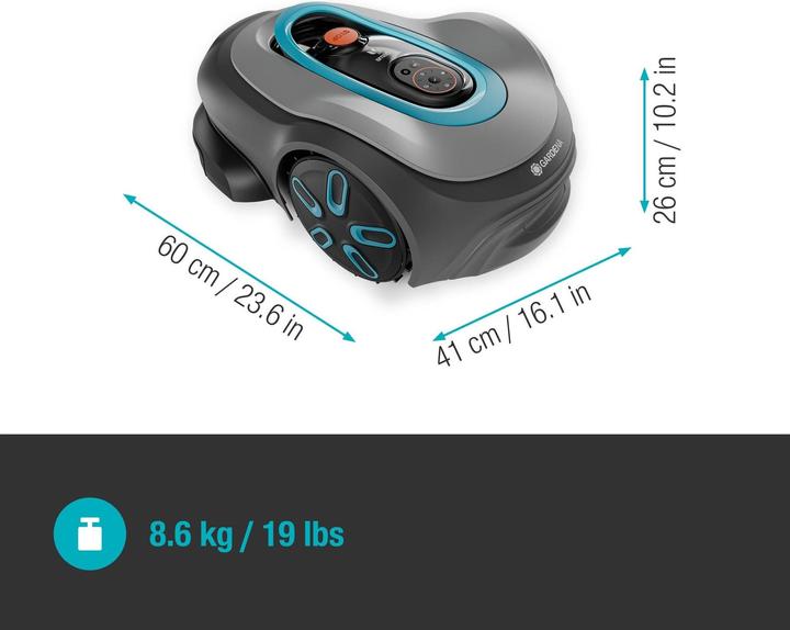 Immagine prodotto Gardena Smart Sileno Pro 600 (600 m², Filo di confine)